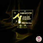 lampe s imenom; unikatni pokloni; lampe u boji; gravirane lampe; pokloni; noćna led lampa; personalizirana led lampa; giftmanija; 3d lampa; personalizirani pokloni;
