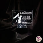 lampe s imenom; unikatni pokloni; lampe u boji; gravirane lampe; pokloni; noćna led lampa; personalizirana led lampa; giftmanija; 3d lampa; personalizirani pokloni;