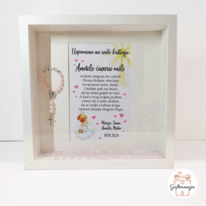 Giftmanija; personalizirani okvir; ; personalizirano; unikatni pokloni; pokloni; personalizirani pokloni; pokloni za krštenje; krštenja; krizme; pričesti; rođenje; pokloni za krizme; pokloni za prvu pričest; pokloni za rođenje; zahvalnice za razne prigode; uspomena za krštenje; uspomena za prvu pričest; uspomena za krizmu; uspomena za rođenje djeteta; telegram roda; personalizirani okvir s podatcima o rođenju; personalizirani okvir za bebe s podatcima o rođenju; poklon za dijete; poklon za bebu; poklon za rođenje djeteta;