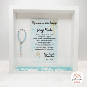 Giftmanija; personalizirani okvir; ; personalizirano; unikatni pokloni; pokloni; personalizirani pokloni; pokloni za krštenje; krštenja; krizme; pričesti; rođenje; pokloni za krizme; pokloni za prvu pričest; pokloni za rođenje; zahvalnice za razne prigode; uspomena za krštenje; uspomena za prvu pričest; uspomena za krizmu; uspomena za rođenje djeteta; telegram roda; personalizirani okvir s podatcima o rođenju; personalizirani okvir za bebe s podatcima o rođenju; poklon za dijete; poklon za bebu; poklon za rođenje djeteta;