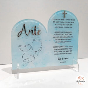 Giftmanija; stalak za krštenje; personalizirano; unikatni pokloni; pokloni; personalizirani pokloni; pokloni za krštenje; krštenja; krizme; pričesti; rođenje; pokloni za krizme; pokloni za prvu pričest; pokloni za rođenje; uspomena za krštenje; poklon za krsnog kuma; poklon za kuma; kum; krsni kum;