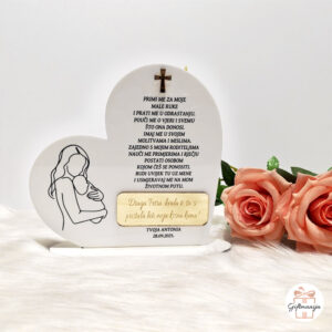 Giftmanija; stalak za krštenje; personalizirano; unikatni pokloni; pokloni; personalizirani pokloni; pokloni za krštenje; krštenja; uspomena za krštenje; krsni kum; poklon za krsnog kuma; stalak za krsnog kuma; poklon za krsnu kumu; poklon krsnoj kumi; poklon za kumove; akrilni stalak;