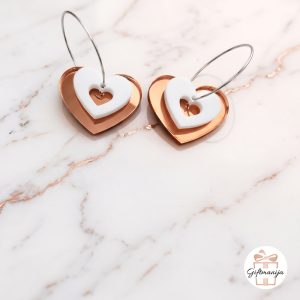 Naušnice od akrilnog stakla - Valentina